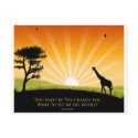 Gandhi Quote postcards