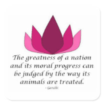 Gandhi Quote Sticker