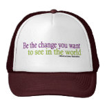 Gandhi Quote Trucker Hat