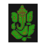 GANESH LEAF POSTCARDS