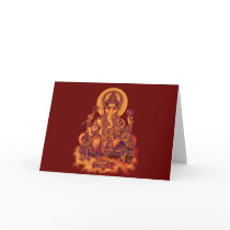 Ganesh - Rever of Obstacles greeting card
