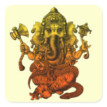 Ganesha7 シール・ステッカー