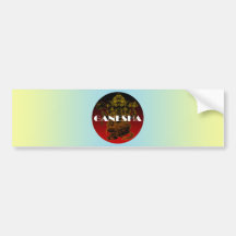 Ganesha 01 バンパーステッカー