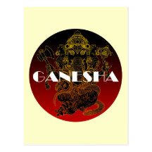 Ganesha 01 ポストカード