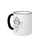 Ganesha head mugs