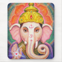 Ganesha's Blessings Mousepad