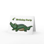 Gang Green Gator 4th Birthday