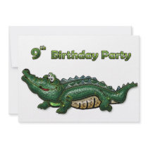 Gang Green Gator 9th Birthday