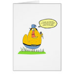 Gangsta chook go buck buck buck! greeting card