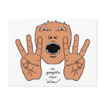 Gangsta Says Wow Post Cards