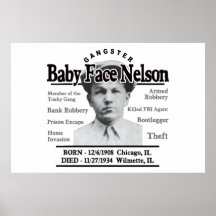 Gangster Baby Face Nelson Print