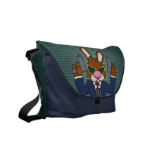 Gangster Bunny Messenger Bag