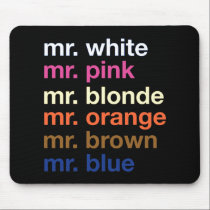 Gangster Colours mousepads