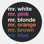 Gangster Colours Stickers