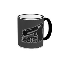 Gangster Gun Mug