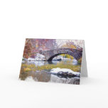 Gapstow Bridge - Central Park, New York City Greeting Card