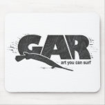 Gar Surfboards Mouse Pad