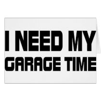 GARAGE TIME GREETING CARDS
