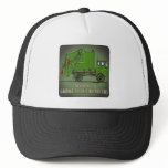 Garbage Truck Green Operator Quote Hat