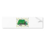 Garbage Truck Shamrocks bumper stickers