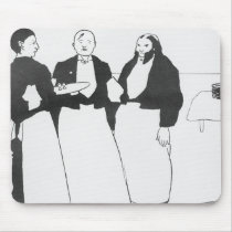 Garcons de Cafe Mouse Pads