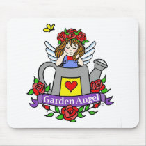 Garden Angel Mousepad