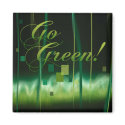 Garden at Night (go green) Magnet