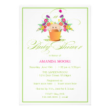 Garden Baby Shower Invitation