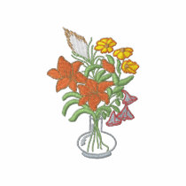 Garden Bouquet Embroidered Shirt