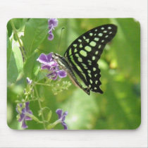 Garden Butterfly Mouse Pad