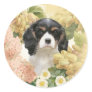 Garden Cavalier Round Sticker