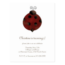 Garden Collection · Ladybug Postcards