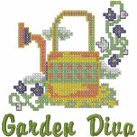 Garden Diva embroidered shirts
