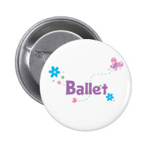 Garden Flutter Ballet Pin