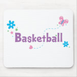 Garden Flutter Basketball Mouse Pads