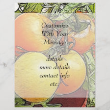 Garden Fresh Heirloom Tomatoes Flyer Design