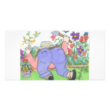 Garden Fury Photo Card