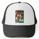 Garden gnome trucker hat