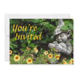 Garden Gnome Invitation
