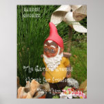 Garden gnomes posters