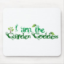 Garden Goddess Mouse Pad
