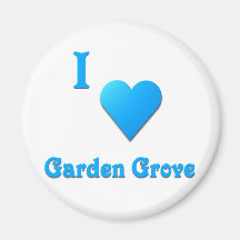 Garden Grove -- Sky Blue Magnets