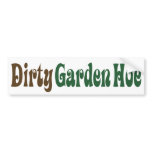 Garden Hoe - Customised bumper stickers