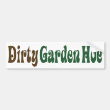 Garden Hoe - Customised Bumper Stickers