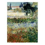 Garden in Bloom, Arles, 1888 Post Card