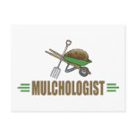 Garden Landscaping Mulch postcards