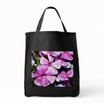 Garden Laura Phlox Flowers Canvas Bags