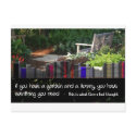 Garden Library postcards