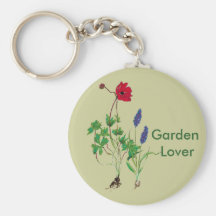 Garden Lover keychain