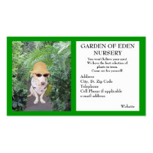 Garden Nursery Business Business Card